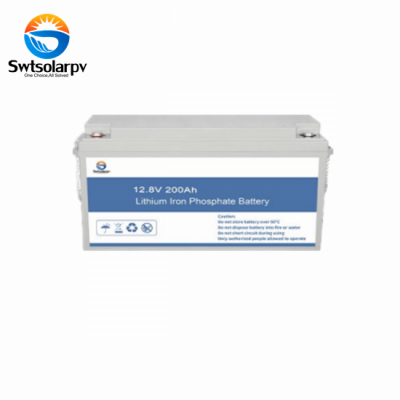 12.8V 200Ah LiFePO4 battery solar power packs